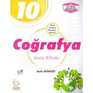 Palme Yayınları 10. Sınıf Coğrafya Soru Kitabı