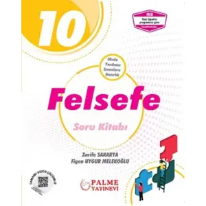 Palme Yayınları 10. Sınıf Felsefe Soru Kitabı