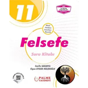 Palme Yayınları 11. Sınıf Felsefe Soru Kitabı