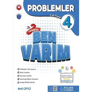 Palme Yayınları 4. Sınıf Problemler Ben Varım Soru Kitabı