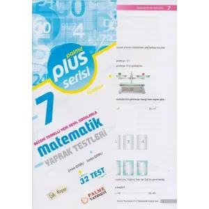 Palme Yayınları 7. Sınıf Matematik Yaprak Test
