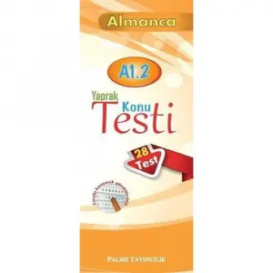 Palme Yayınları Almanca A1.2 Yaprak Test