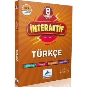 Paraf Yayınları 8. Sınıf İnteraktif Türkçe Soru Kütüphanesi