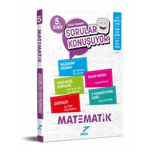 Pruva Akademi 5. Sınıf Sorular Konuşuyor Matematik