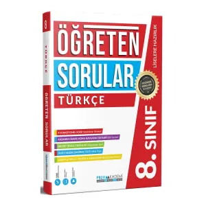 Pruva Akademi 8. Sınıf Öğreten Sorular Türkçe