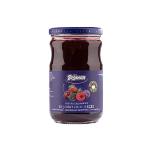 Seğmen Beşibiryerde Karışık Meyve Reçeli Kavanoz 800g