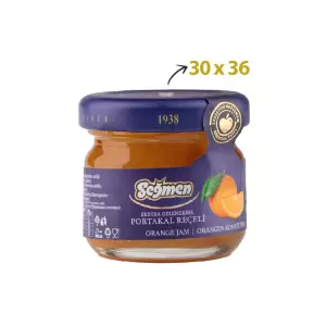 Seğmen Portakal Reçeli Kavanoz 30g (36lı)