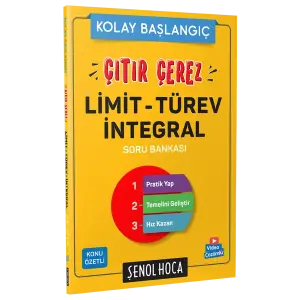 Şenol Hoca Çıtır Çerez Limit Türev İntegral