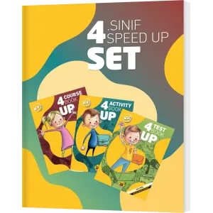 Speed Up Publishing 4. Sınıf Test + Activity + Course Book 3 lü Set