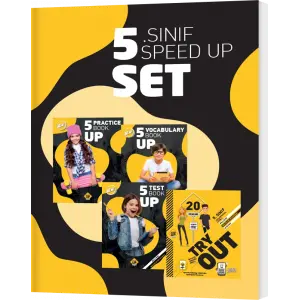 Speed Up Publishing 5. Sınıf Try Out + Test + Vocabulary + Practice Book 4 lü Set