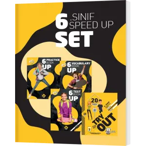Speed Up Publishing 6. Sınıf Try Out + Test + Vocabulary + Practice Book 4 lü Set