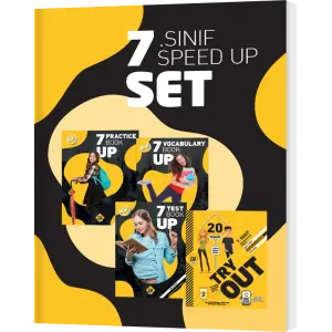 Speed Up Publishing 7. Sınıf Try Out + Test + Vocabulary + Practice Book 4 lü Set