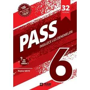 Team Elt Publishing 6. Sınıf İngilizce PASS 32 Deneme