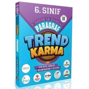 Trend Karma 6. Sınıf Paragraf 7 Yayın 14 Deneme