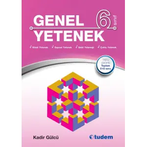 Tudem 6. Sınıf Genel Yetenek Kitabı