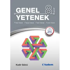 Tudem 8. Sınıf Genel Yetenek Kitabı
