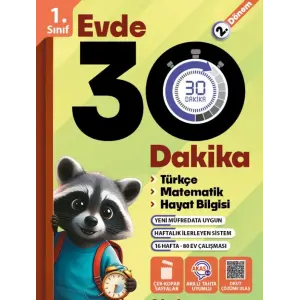 Tudem Yayınları 1. Sınıf 2. Dönem Evde 30 Dakika