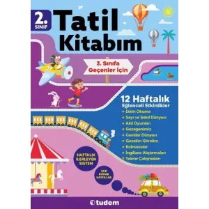 Tudem Yayınları 2.Sınıf Tatil Kitabım