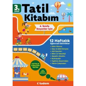 Tudem Yayınları 3.Sınıf Tatil Kitabım