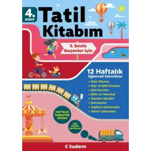 Tudem Yayınları 4. Sınıf Tatil Kitabım