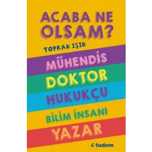 Tudem Yayınları Acaba Ne Olsam Set