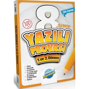 Ünlüler Karması 8. Sınıf Yazılı Provası