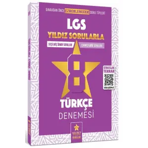 Yıldız Sorular 8. Sınıf LGS Türkçe 8 Deneme