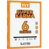 EYTED YKS TYT Süper Karma 6 Deneme Çözümlü