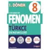 Fenomen 8. Sınıf Türkçe 1.Dönem Denemeleri (10 DENEME)