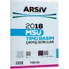 Marka Yayınları 2018 MSÜ Tıpkı Basım Çıkmış Sorular