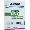Marka Yayınları 2023 MSÜ Tıpkı Basım Çıkmış Sorular