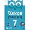 Nitelik Yayınları 7. Sınıf Türkçe 24 Yaprak Test