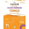 Okyanus Yayınları 7. Sınıf Türkçe Classmate 36 Hafta Denemeleri