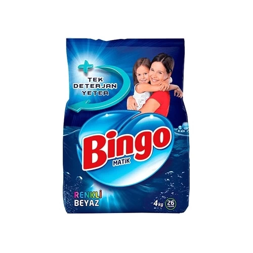 Bingo Matik Knsn 4 Kg Eko Renkli&beyaz