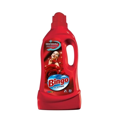 Bingo Sıvı Deterjan 2Lt Renkli Ab