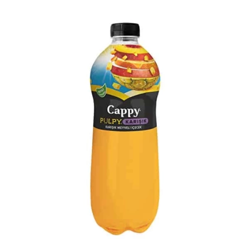 Cappy Meyve Suyu 1 Lt Pulpy Karışık Parcacık