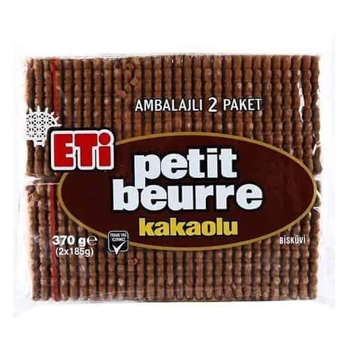 Eti Petit Beurre 2li Kakaolu 370 Gr