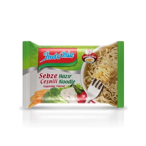 Indomıe Paket Sebzeli Noodle 75 Gr