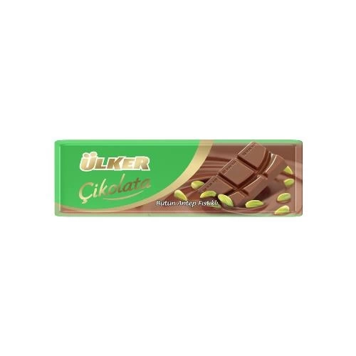 Ülker Çikolatalı Antep Fıstıklı Sütlü Baton 30g
