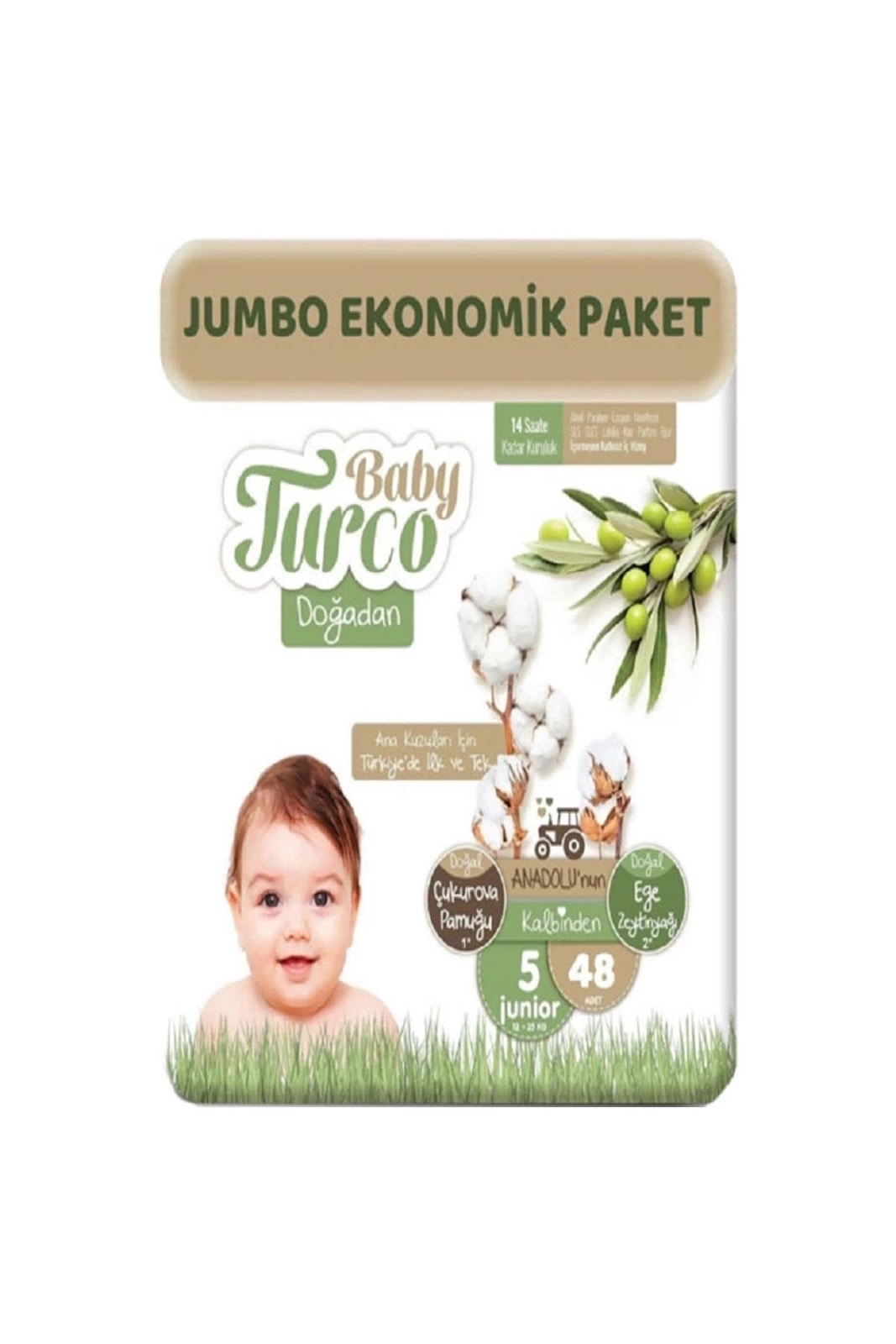 Baby Turco Doğadan Eco Junıor 40