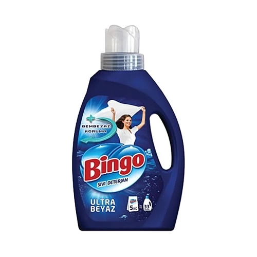 Bingo Sıvı Deterjan 2145 Ml ULtra Beyaz