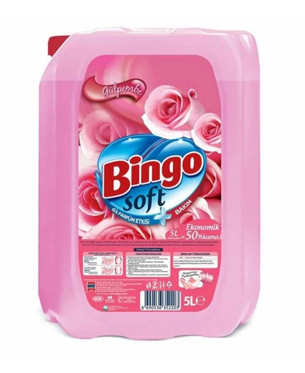 Bingo Soft 5Lt Gülpembe