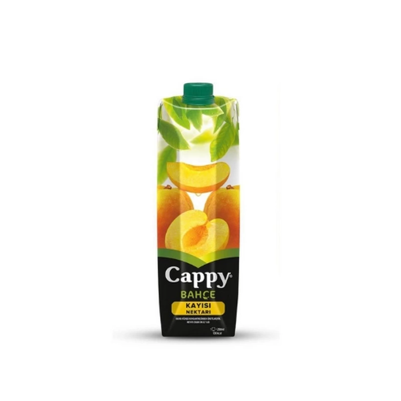Cappy Meyve Suyu 1 Lt Kayısı Tetra