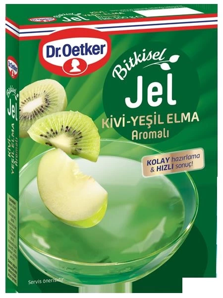 Dr.oetker Bitkisel Jel Kivi-yeşil Elma 100 G