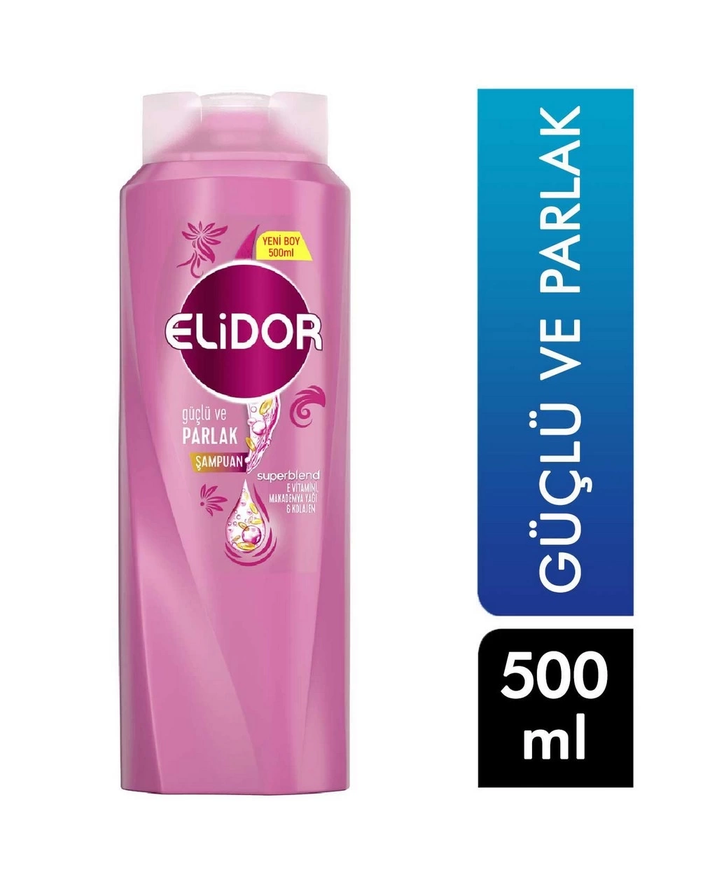 Elidor 500 Ml Güçlü Ve Parlak Şampuan