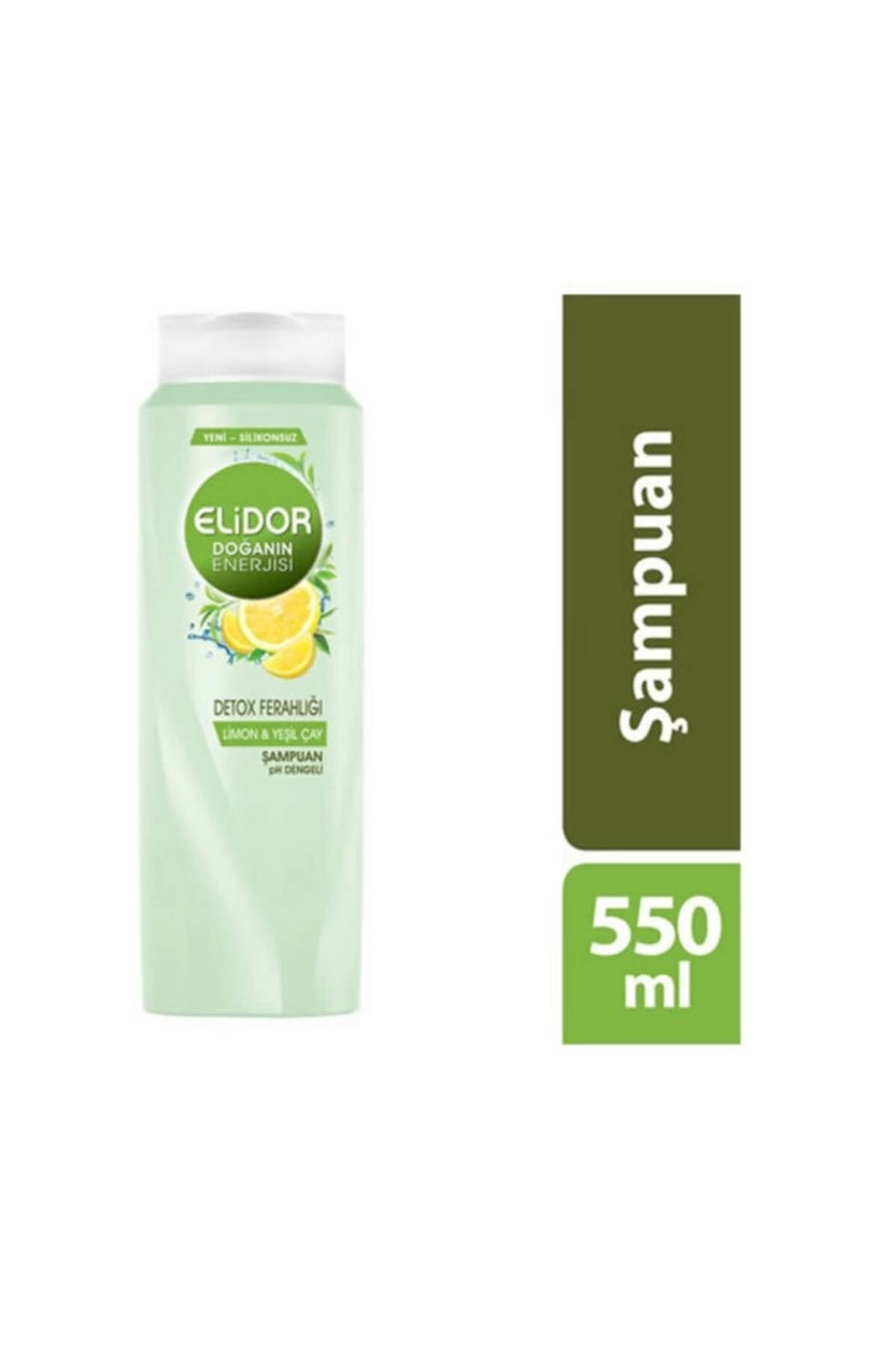 Elidor Detox Şamp. Lemon-yeşil Çay Sh 550 Ml