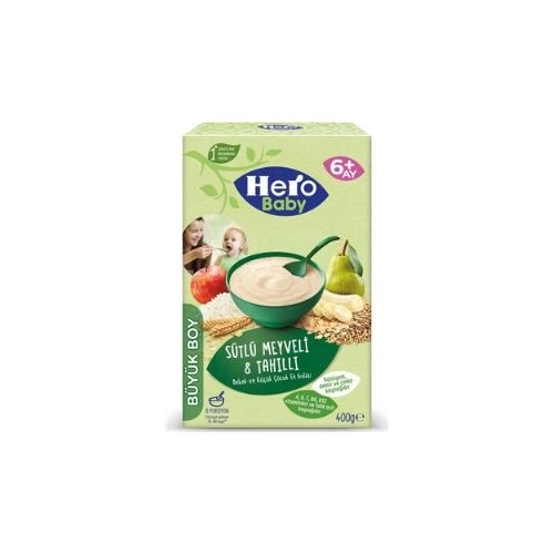 Ülker Hero Baby Sütlü 8 Tahıllı Meyveli 400g