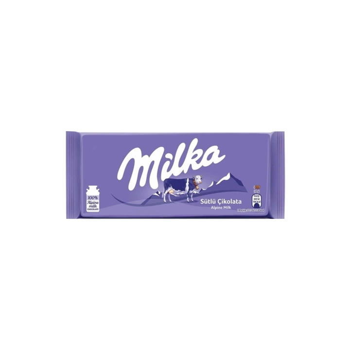 Milka Sütlü Çikolata 80  Gr
