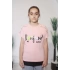 Kız Çocuk Tişört Açık Pembe C121