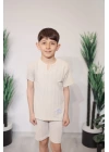 Erkek Çocuk Takım Bej C135